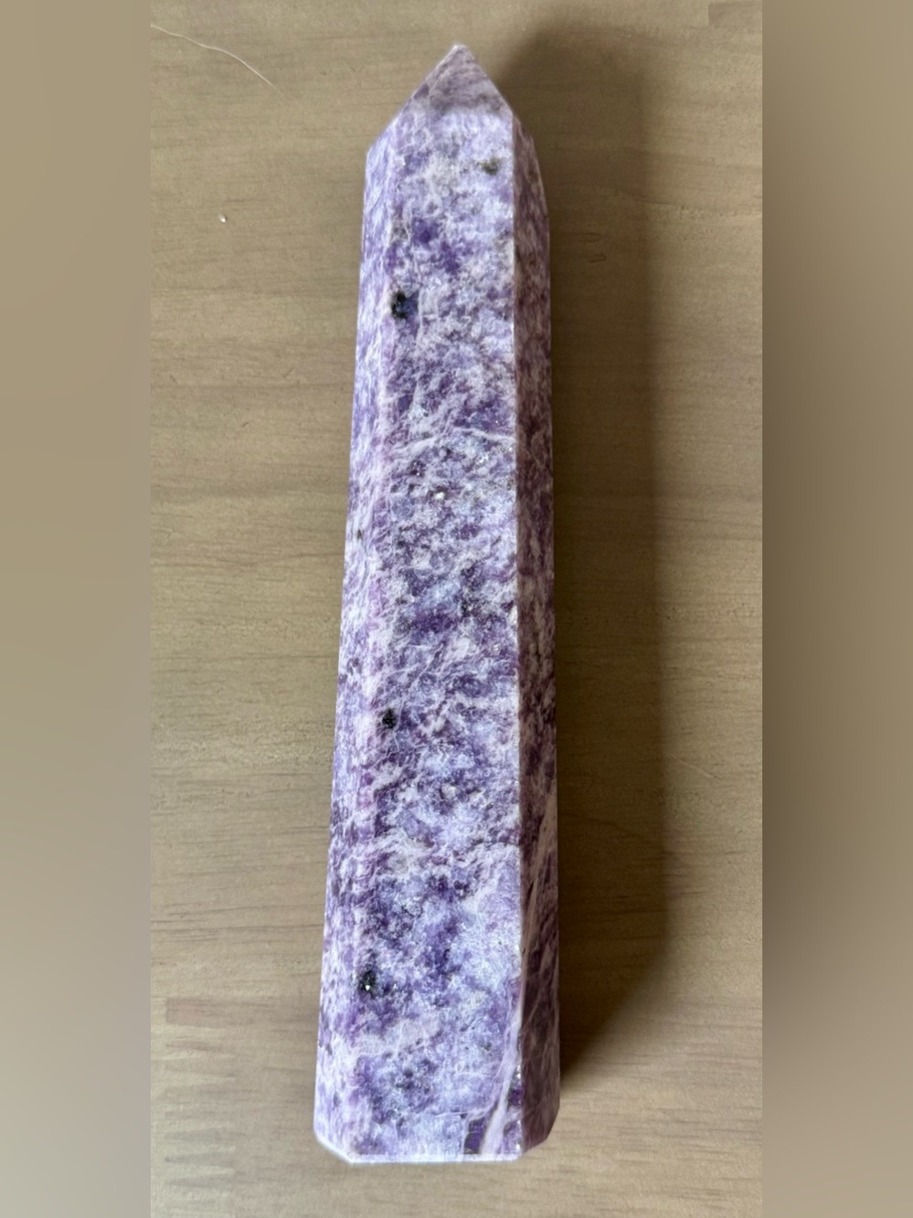 Large Lepidolite Tower - Picture 5 of 13